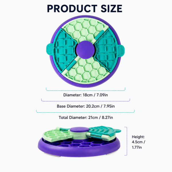Slow Feeder Pet Bowl