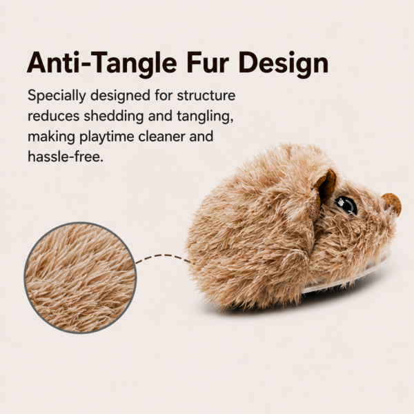 Electric Moving Mouse Cat Toy