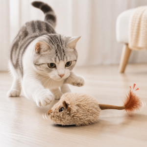 Electric Mouse Cat Toy Electric Moving Mouse Cat Toy