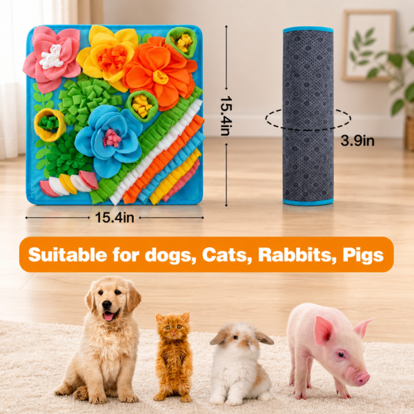 Pet Snuffle Mat for Dogs & Cats