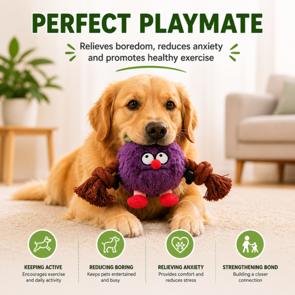 Plush Rope Pet Toy