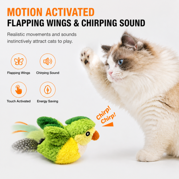 Flapping Bird Cat Toy Flapping Bird Cat Toy