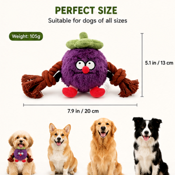 Plush Rope Pet Toy
