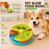 3-Tier Rotating Slow Feeder Dog Bowl | Anti-Choke, IQ Puzzle & Interactive Fun