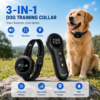 3-in-1 Dog Training Collar Smart Remote Training & Anti Bark Solution