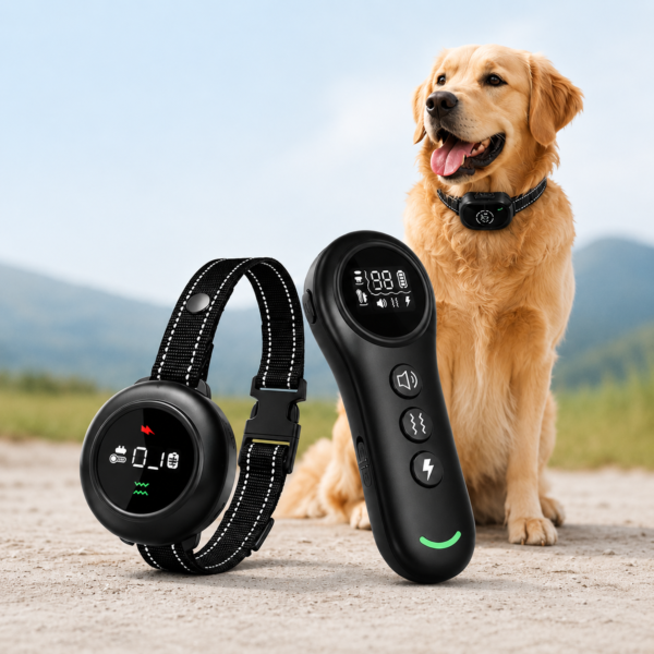 3-in-1 Dog Training Collar Smart Remote Training & Anti Bark Solution