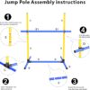 Dog Agility Hurdle Training Set – 2 Jump Bar Sets for Fun, Fitness & Skill Building