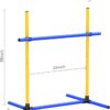 Dog Agility Hurdle Training Set – 2 Jump Bar Sets for Fun, Fitness & Skill Building