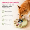Interactive Slow Feeder Dog Bowl Interactive Slow Feeder Dog Bowl Fun Puzzle Feeding Toy for Dogs & Cats