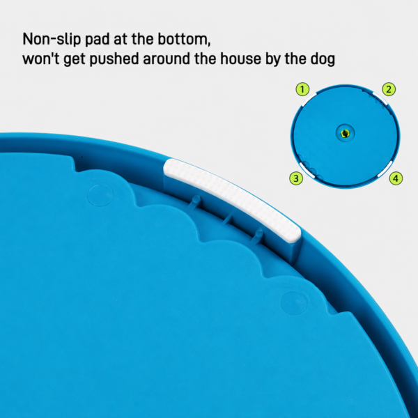 3-Tier Rotating Slow Feeder Dog Bowl | Anti-Choke, IQ Puzzle & Interactive Fun