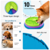 3-Tier Rotating Slow Feeder Dog Bowl | Anti-Choke, IQ Puzzle & Interactive Fun