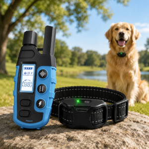 Remote Dog Training Collar with Beep Vibration Shock Modes Waterproof Anti Bark Collar