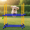 Dog Agility Hurdle Training Set – 2 Jump Bar Sets for Fun, Fitness & Skill Building