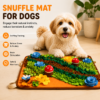 Dog Snuffle Mat with Squeaky Mushrooms Extra-Large Dog Snuffle Mat with Squeaky Mushrooms Turn Mealtime into an Enriching Adventure