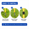 Dog Agility Weave Poles Training Set Improve Speed, Focus & Agility Through Interactive Trainin