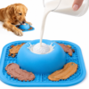 2-in-1 Slow Feeder & Lick Bowl with Rolling Ball Make Mealtime More Engaging, Healthier, and Cleaner